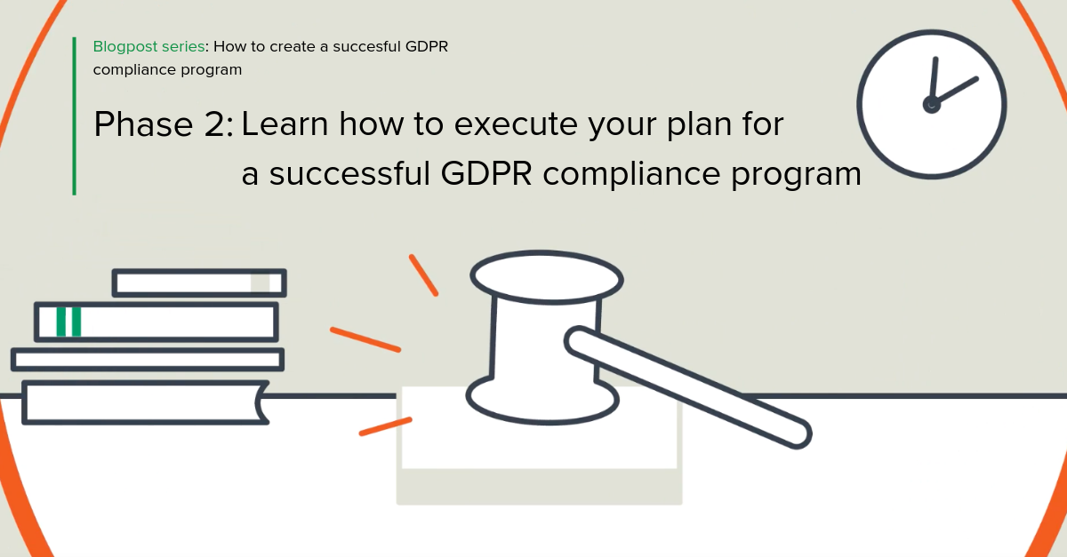 How to create a successful GDPR compliance program: The execution